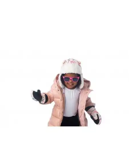 FlapJack - Caciula cu Urechi Impermeabila, Imprimeu Florala