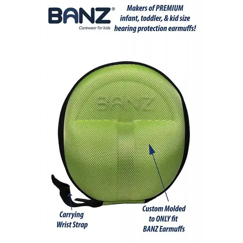Carcasa Transport Casti Baby Banz 3 luni+, Verde