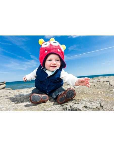 FlapJack - Caciula Calduroasa Reversibila, UPF50+, Monsti