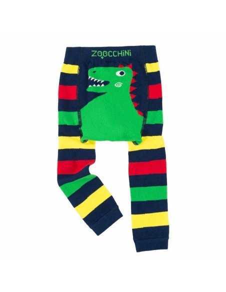 Zoocchini, Set Colantei + Sosete, Grip+Easy, Devin The Dinosaur