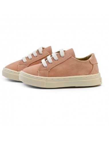 Piper Finn, Sneakers piele, Top Grain Leather, Low Top, culoare Blush