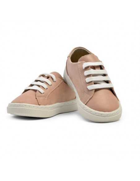 Piper Finn, Sneakers piele, Top Grain Leather, Low Top, culoare Blush