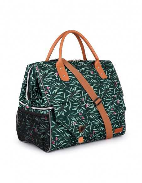 Geanta Termica Picnic "Cooler Bag" Mare - Gum Leaves (Verde)
