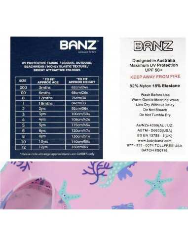 Costum de baie, UPF50+, Banz, SeaLife
