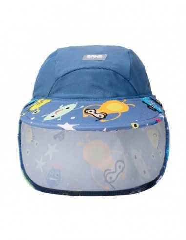 Sapca de soare UPF50+ cu protectie gat - Little Monster