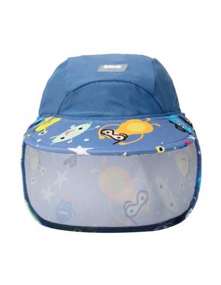 Sapca de soare UPF50+ cu protectie gat - Little Monster