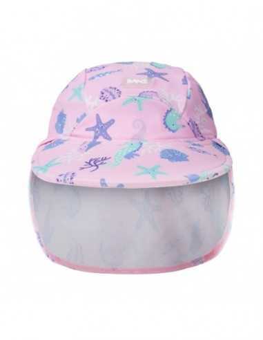 Sapca de soare UPF50+ cu protectie gat - Sea Life