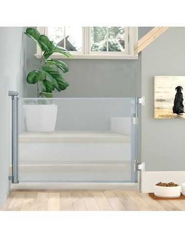 Poarta de siguranta pentru copii extensibila, pentru scari, usi, holuri