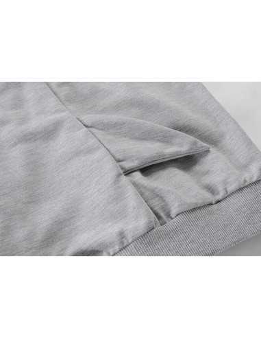 Little Hand, hanorac cu Gluga, Gri, Rechin 3D, 92cm (1-2 ani)