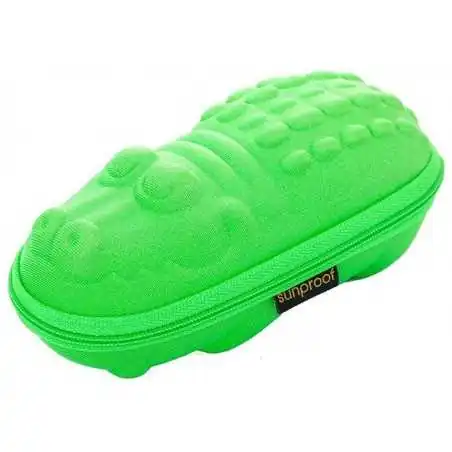 Baby Banz Carcasa Ochelari Bubzee - Green Chroco