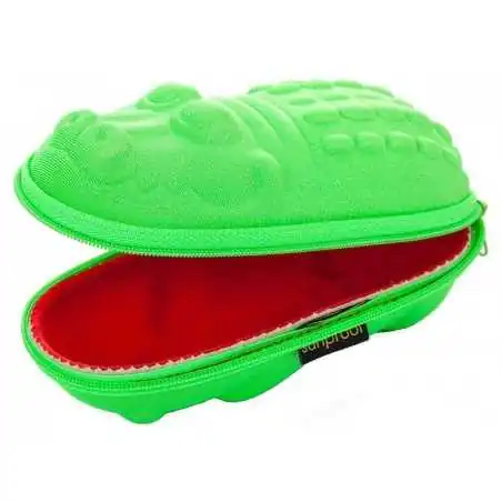 Baby Banz Carcasa Ochelari Bubzee - Green Chroco