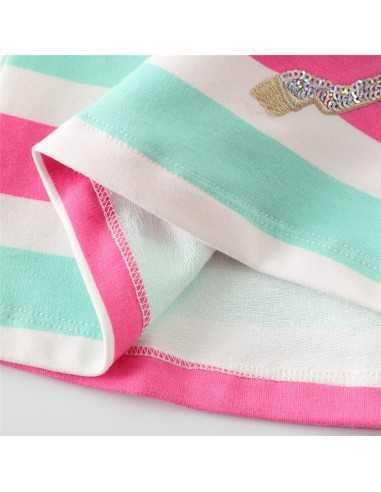 Jumping Meters, Rochita tip Tunica cu Gluga, Fetite, Unicorn