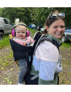 Casti Antifoane Copii Mini, Banz Bubzee, 3 - 36 Luni - Magenta 2