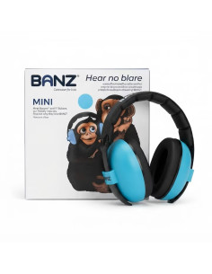 Casti cu antifoane Mini, de la (3 luni – 5 ani), Banz, Turcoaz 2