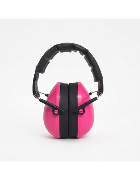 Casti cu antifoane pentru copii de la 3 ani, Banz Kidz, Petal Pink