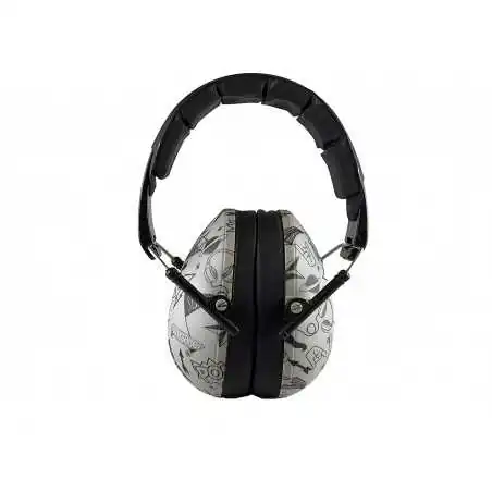 Casti Antifoane, Protectie Auz, Copii 2~10 ani, Banz Kidz - Grafitti