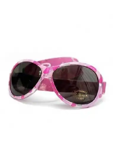 Ochelari Soare Bebe 0 - 2 ani Retro Oval Pink Diva