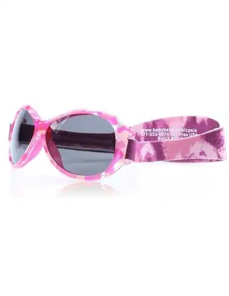 Ochelari Soare Bebe 0 - 2 ani Retro Oval Pink Diva