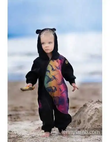 Salopeta Captusita Fleece, LennyLamb, Bear Romper, Jurassic Park - New Era