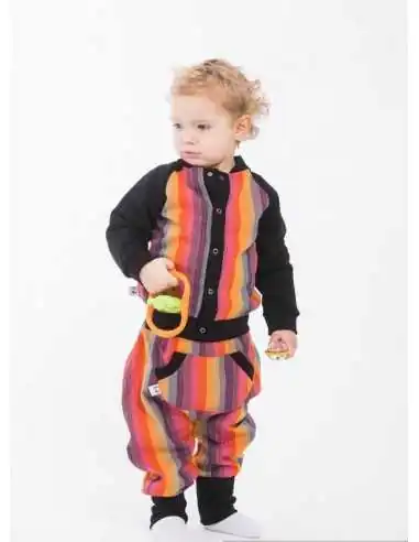 Hanorac Lenny Lamb, Bomber, Rainbow Red Cotton