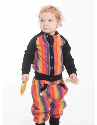 Hanorac Lenny Lamb, Bomber, Rainbow Red Cotton