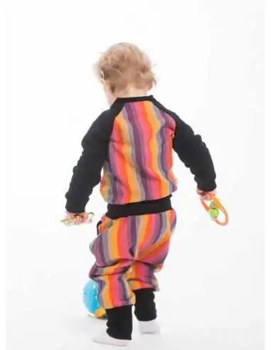 Hanorac Lenny Lamb, Bomber, Rainbow Red Cotton