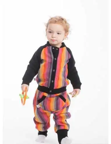 Hanorac Lenny Lamb, Bomber, Rainbow Red Cotton