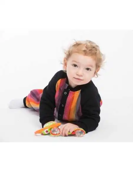 Hanorac Lenny Lamb, Bomber, Rainbow Red Cotton