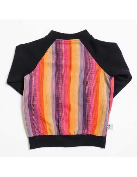 Hanorac Lenny Lamb, Bomber, Rainbow Red Cotton