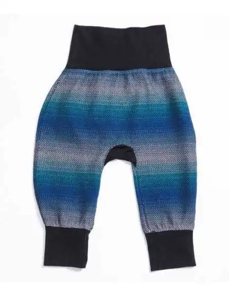 Lenny Lamb Pantalonasi Baggy, Little Herringbone Illusion & Black